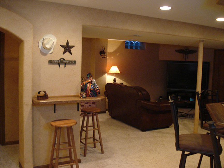 Wisconsin basement remodeling by High Quality Contracting Inc